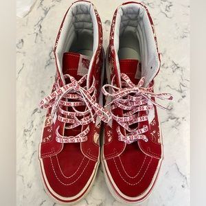 COPY - Vans Sk8-Hi Holiday shoe-2016 Van Doren Christmas Collection-RARE Mens S…